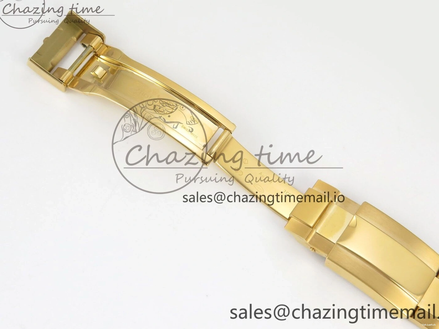 Clone Dial 1:1 YG Edition Daytona Bracelet Super Black Best DD4131 Diamonds YG 126508 on YG Clean 0307